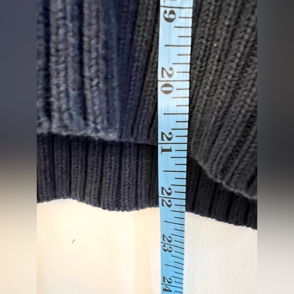 Everlane the boxy every day cotton sweater blue size small - Picture 4 of 7